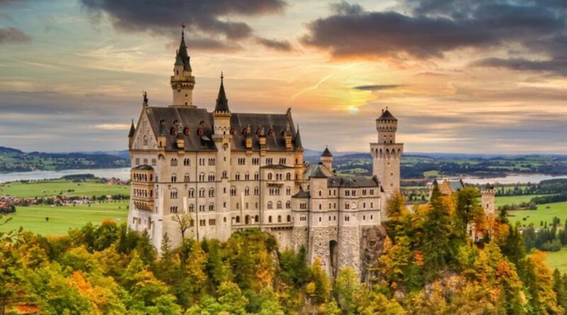 Досуг: Замок Нойшванштайн в Германии