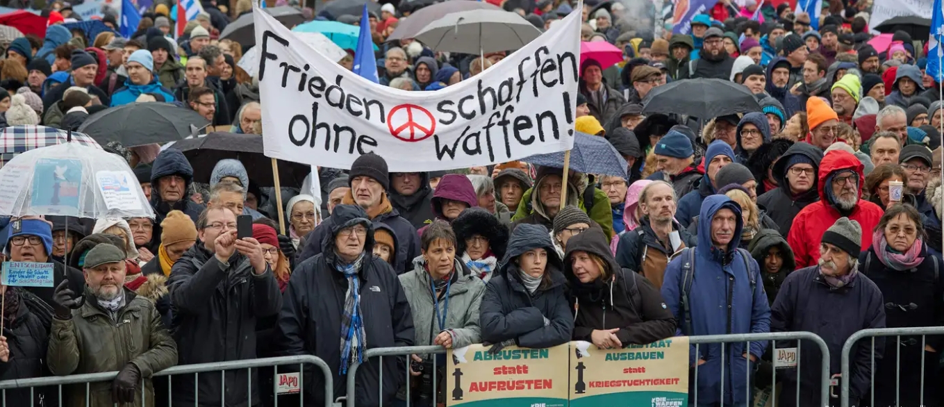 митинг в Германии