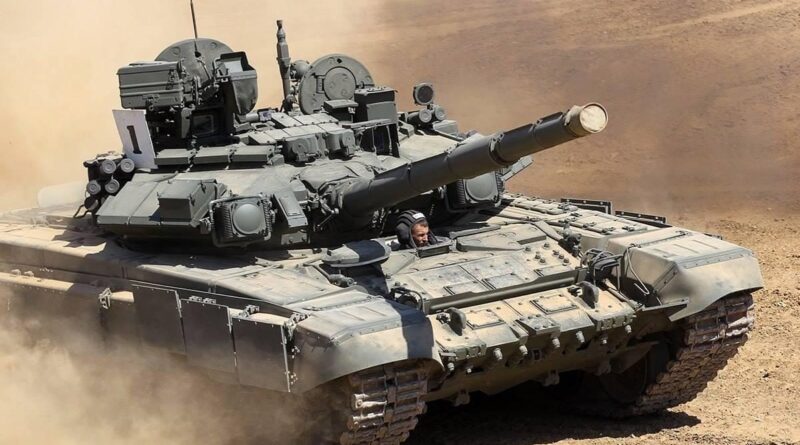 Пресса Германии: Германия закупает военную технику для симуляции боя. Машины похожи на российские танки