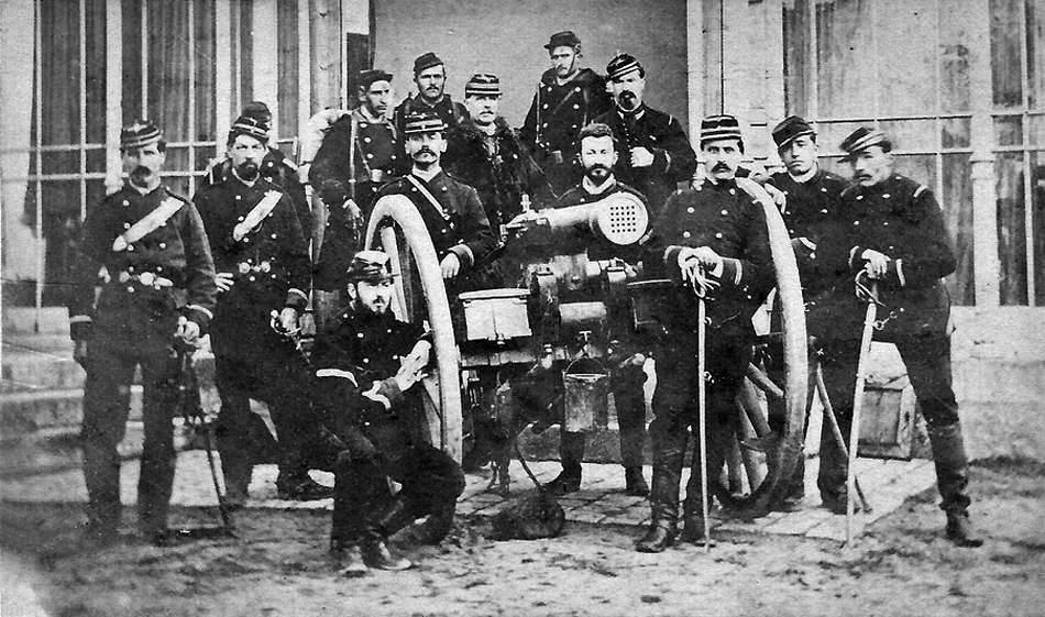 солдаты франко-прусской войны